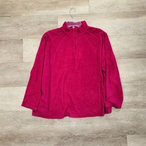 Womens magenta Colombia Fleece (2XL)